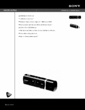 Sony nwe395 b 16gb walkman mp3 player manual